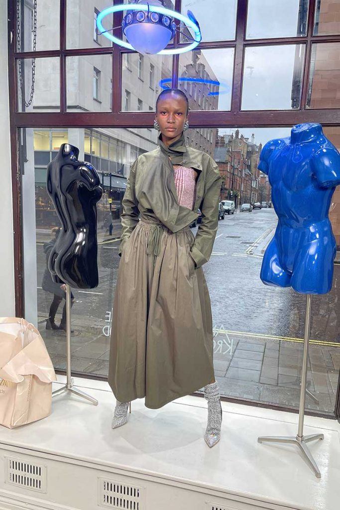FW's latest creative at Thomas Pink's flagship store
