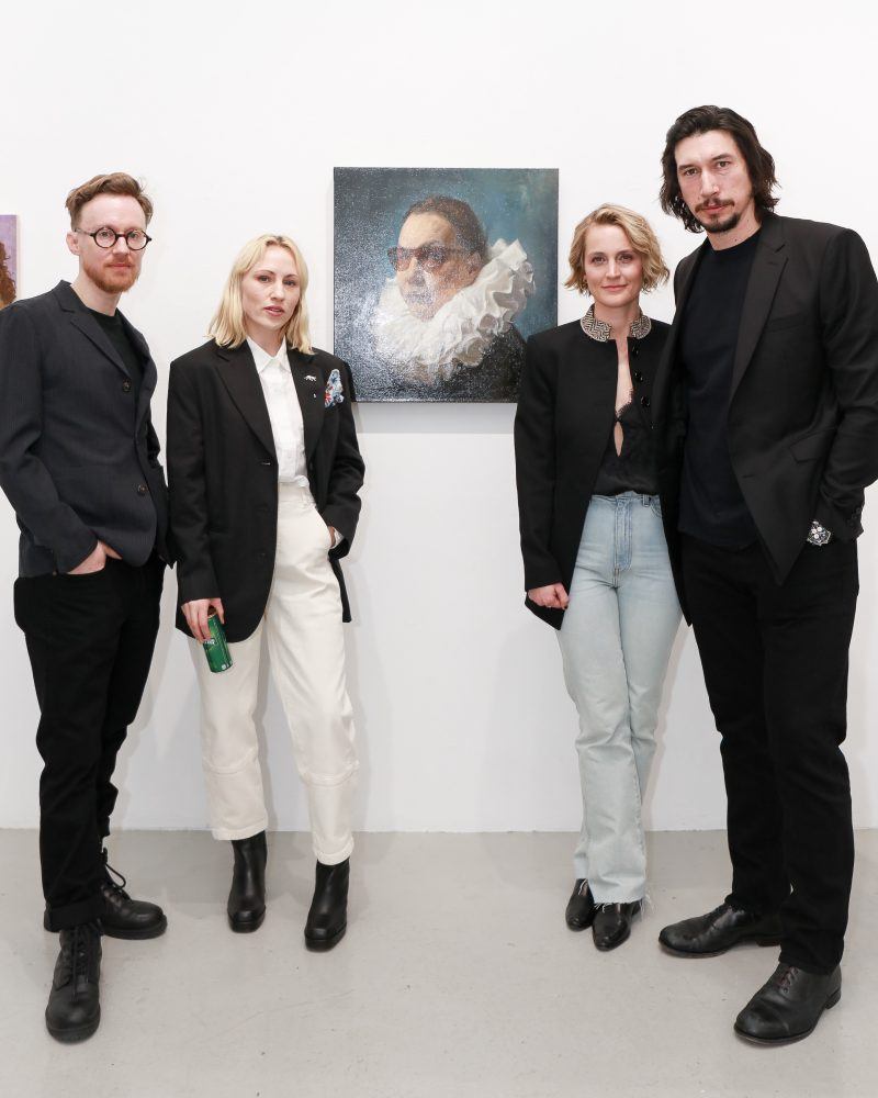 ADAM DRIVER & JOANNE TUCKER HOST “RIDE THE TIGER” BY COLLEEN BARRY & WILL  ST JOHN WITH VI AQUAVIT Caelum Gallery & Selina, NYC - Reserved Magazine