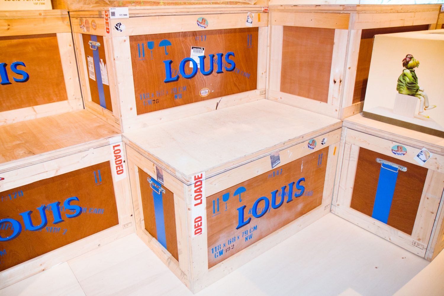 Louis Vuitton  200 Trunks, 200 Visionaries Exhibition Thrills at