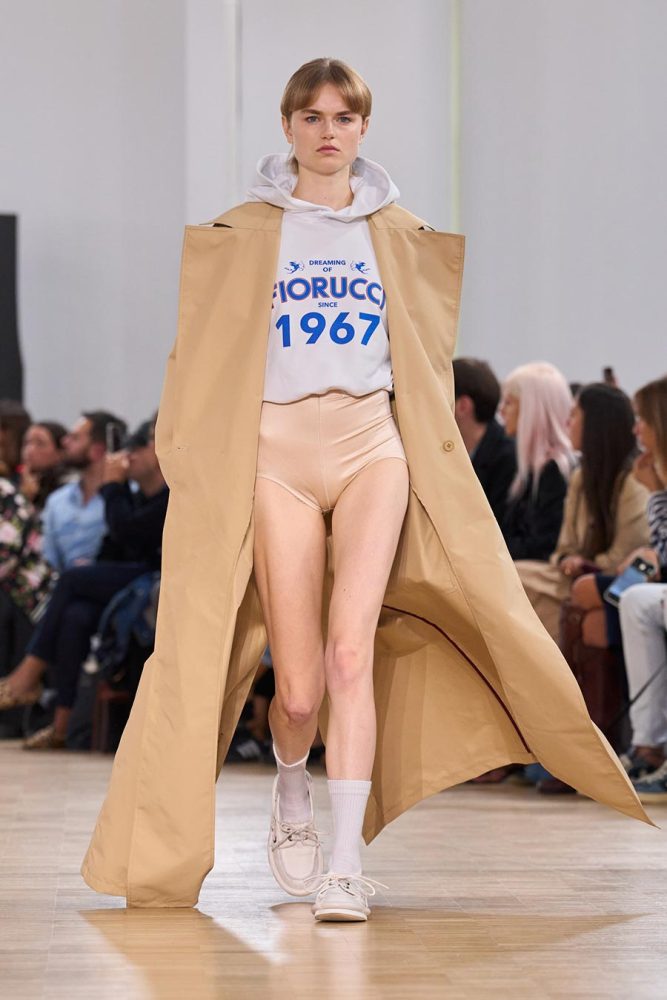 The Fiorucci Spring Summer 2025 collection. Look 41.