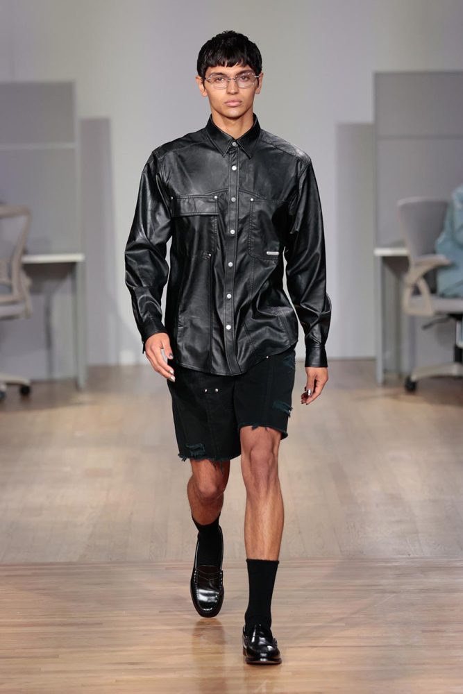 The Private Policy NY Spring Summer 2025 collection. Look 21.