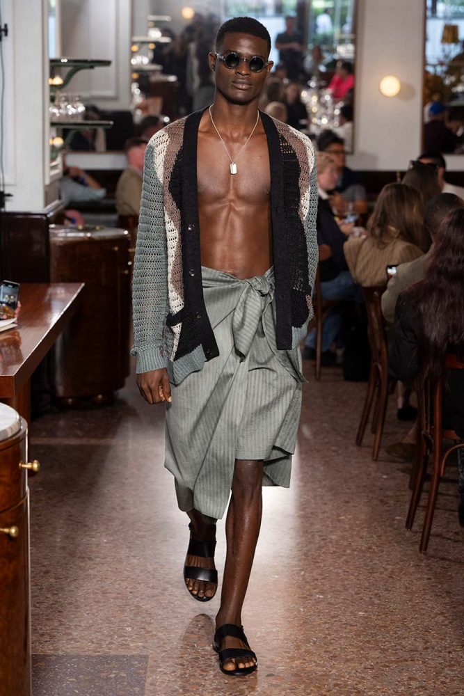 Todd Synder Spring Summer 2025 collection. Look 23.