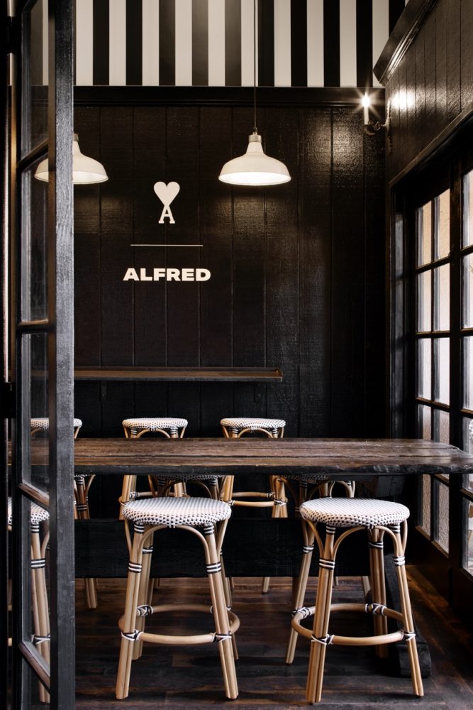 interior Alfred Coffee x Alfred Coffee Melrose Place