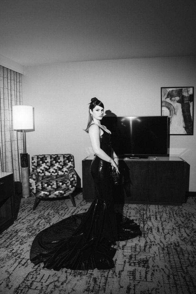 Courtney LaPlante of SPIRITBOX Grammy portrait 2